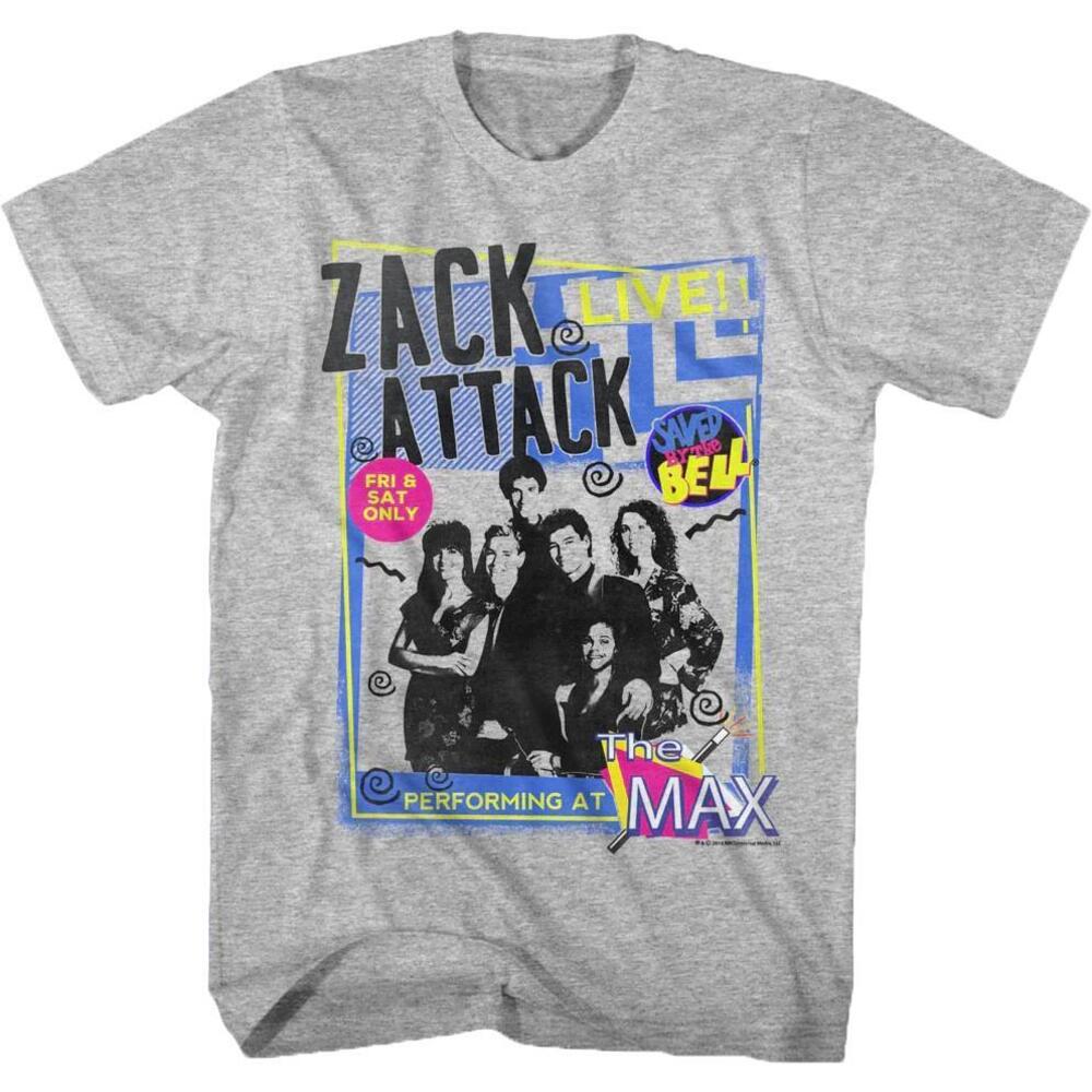 Zack Attack Live Saved By The Bell Tshirt